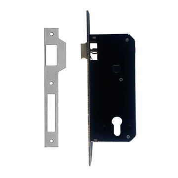 Insert lock with cylinder – closed box